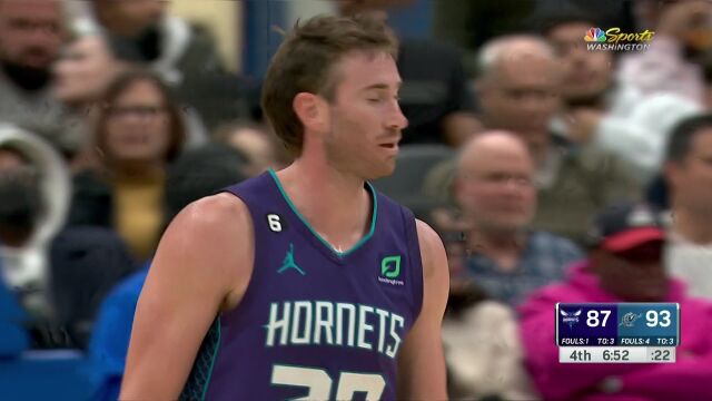 NBA常规赛：黄蜂vs奇才中文解说全场回放