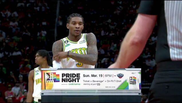 NBA常规赛：凯尔特人vs火箭第2节中文解说回放