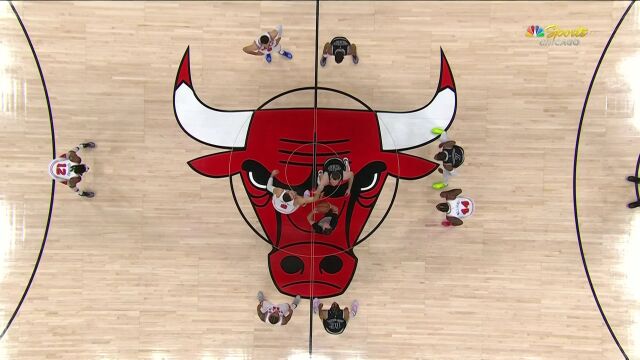 NBA常规赛：马刺vs公牛第1节中文解说回放