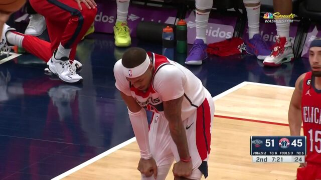 鹈鹕vs奇才第2节中文解说回放