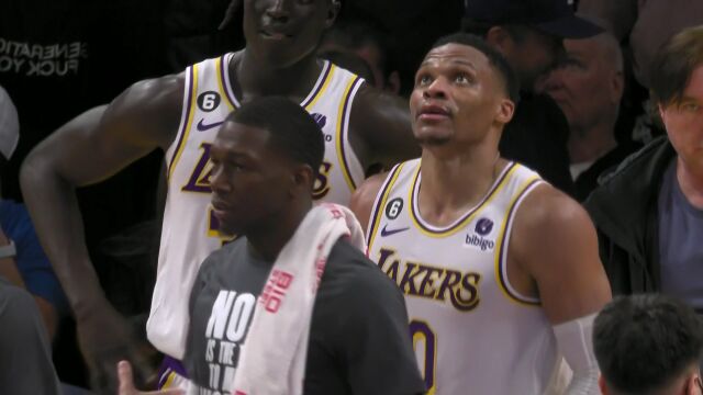 威少遗憾错失绝杀 詹姆斯心碎离场