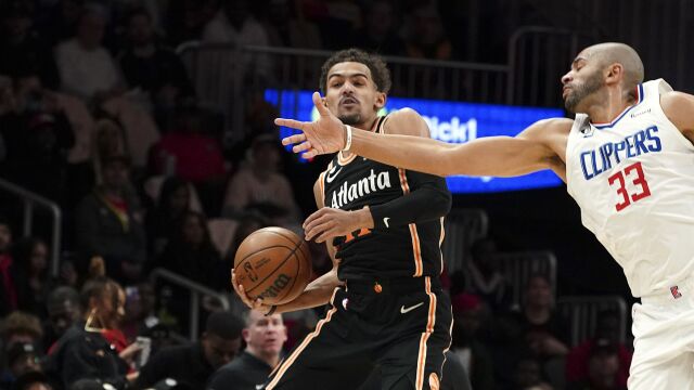 特雷杨vs快船集锦 31+5+10轰炸内线独木难支