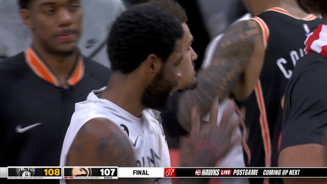 胜负已成定局！最后10秒欧文穆雷相继错失三分机会