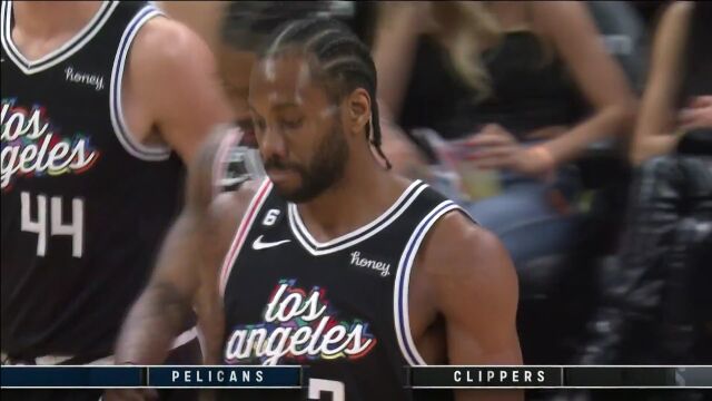 NBA常规赛：鹈鹕vs快船第1节中文解说回放
