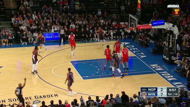 三分加农炮 兰德尔两记三分洞穿外线