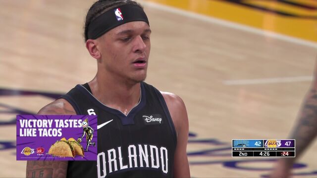 魔术vs湖人英文原声全场回放