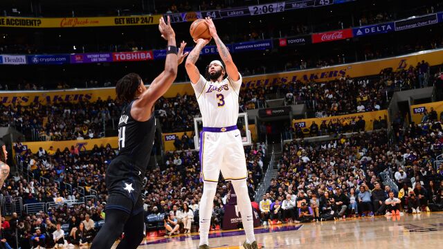 戴维斯vs魔术集锦 全场15+11遮天大帽捍卫禁区