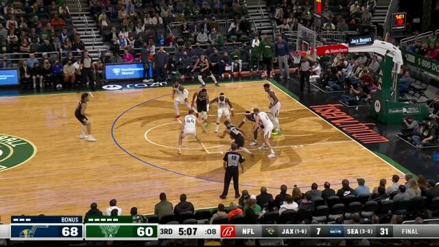 回顾爵士vs雄鹿交战记录 字母哥能否终结爵士连胜势头