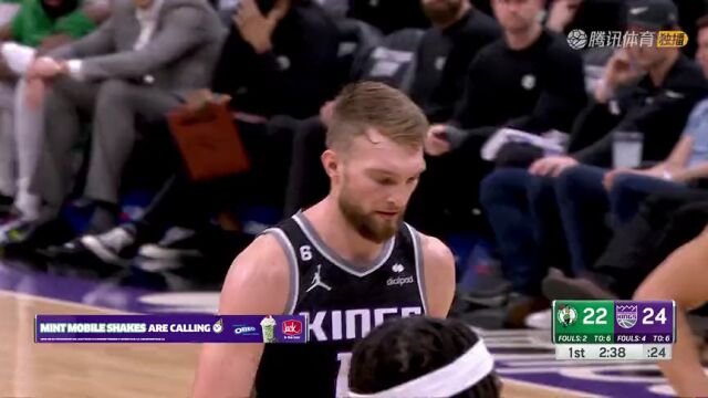 NBA常规赛：凯尔特人vs国王中文解说全场回放