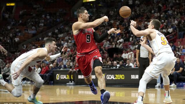 武切维奇vs热火集锦 全场29+12共计17投13中