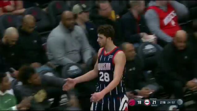 NBA常规赛：猛龙vs火箭第1节中文解说回放