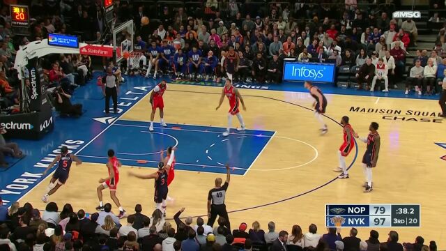 抬手就投 哈特三分线外一箭穿心