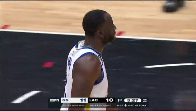 勇士vs快船第1节中文解说回放