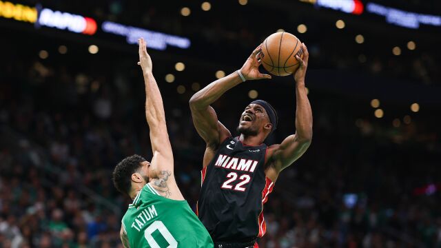 巴特勒vs凯尔特人集锦 全场14+5+5状态低迷错失G5