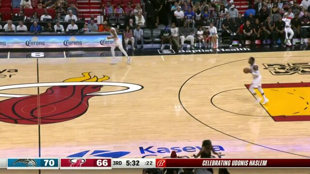 魔术vs热火第3节中文解说回放