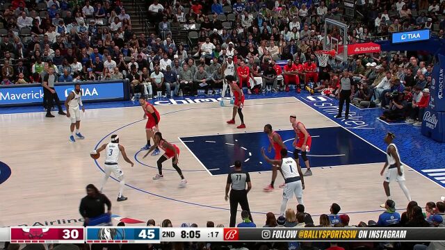 公牛vs独行侠第2节英文原声回放