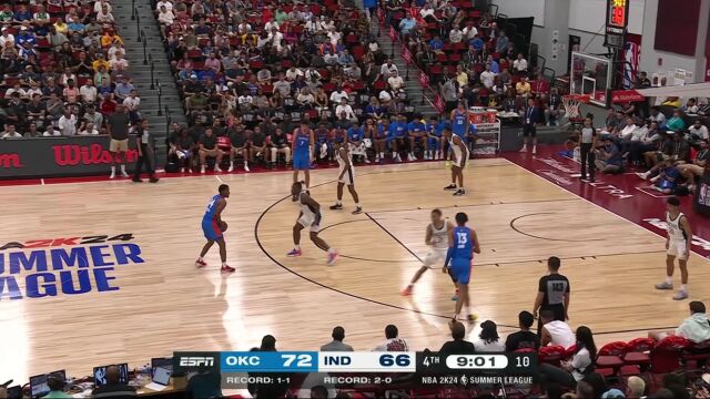 霍姆格伦vs步行者集锦 全场砍下25+9火力全开率队取胜