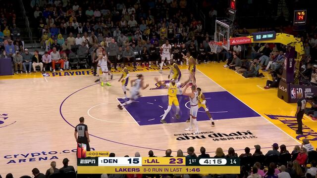 平地一声雷 约老师助飞戈登空接炸扣