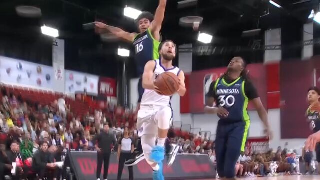 森林狼vs国王精华回放 爱德华兹18+8+5米诺特18分6篮板难阻失利
