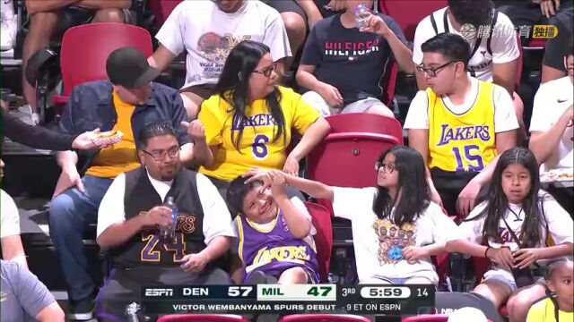 NBA夏季联赛：掘金vs雄鹿英文原声全场回放