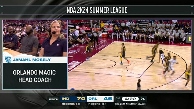 NBA夏季联赛：步行者vs魔术第4节 中文解说回放