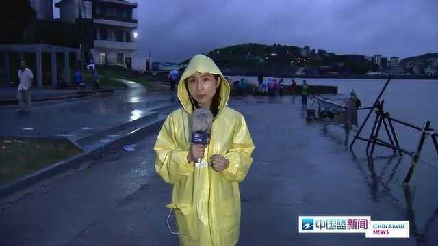 浙江温岭台风情况