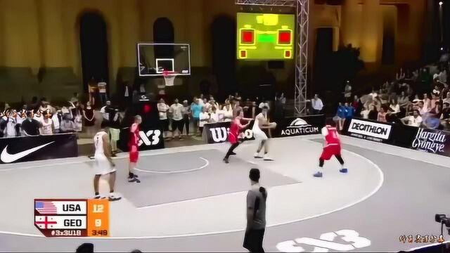 NBA下一个独角兽,扎克柯林斯3V3!