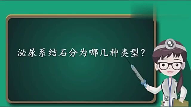 泌尿系结石分为哪几种类型?根据发生部位可分为5类