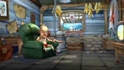 熊出没：光头强好吃懒做，熊大熊二决定帮他减肥 - 腾讯视频