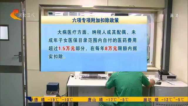 河北省税务局解读《个人所得税专项附加扣除暂行办法》