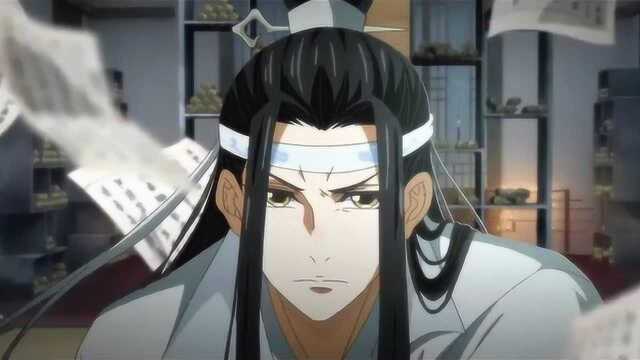 魔道祖师:第一季最大笑点,蓝二公子被气恼羞成怒