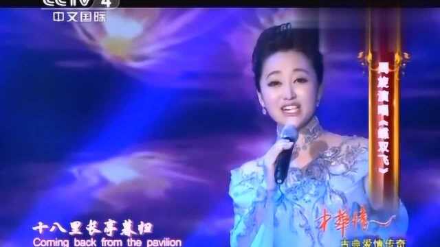 周旋深情演唱《蝶双飞》,人美歌甜,听一遍就深深的爱上了