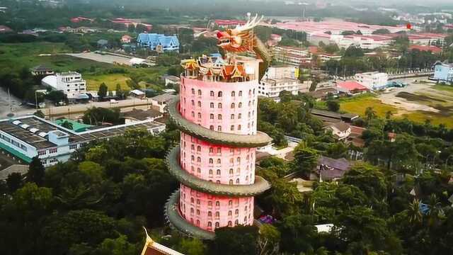 泰国神秘寺庙被“中华巨龙”包围,游客不远万里寻宝,导航意外失效!