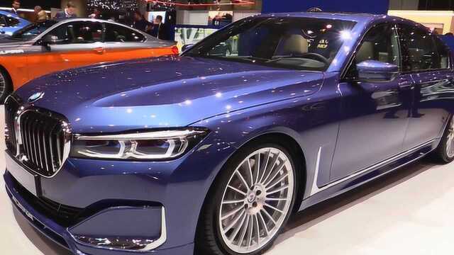 2020款宝马Alpina B7惊艳曝光,颜值性能全面升级,奥迪拿什么来比?