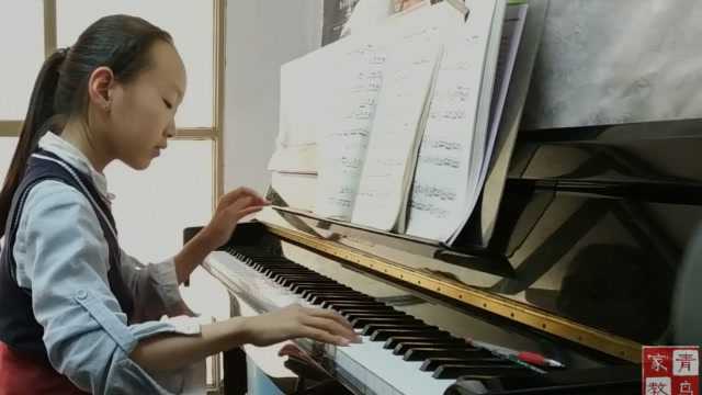 灵宝音乐达人,蔡谦老师手把手教小学生弹钢琴系列之女弟子风采