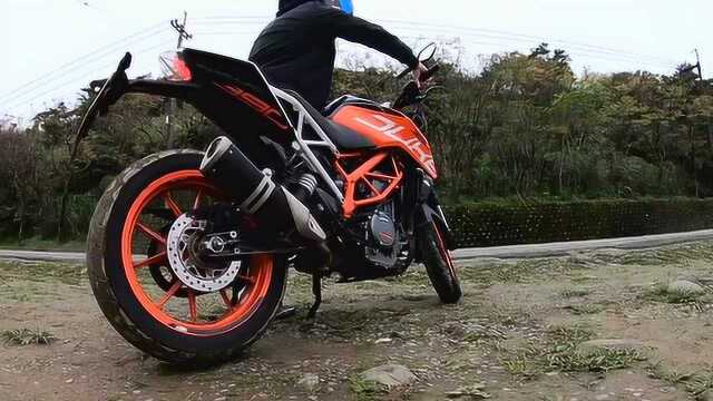 源自奥地利KTMDUKE390测评