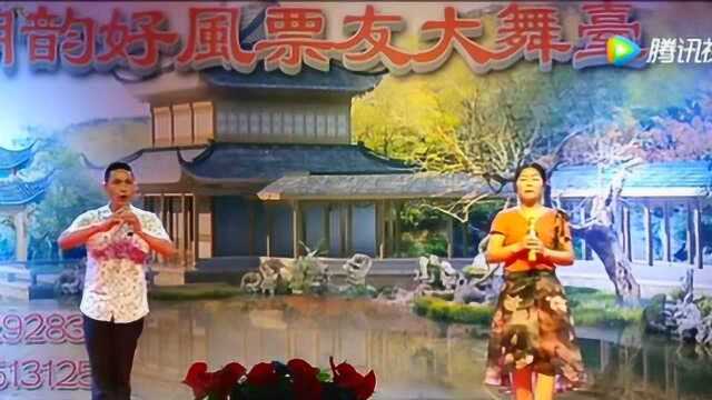 票友登台合唱《杜王追媳》,这老生声有点许云波老师韵味!