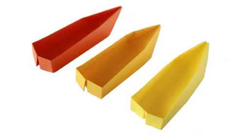 手工折纸小船，教你快速折叠一只简单纸船