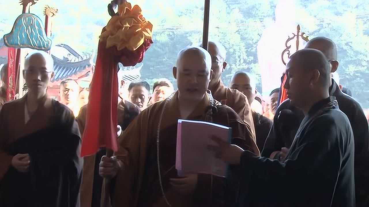 黄梅老祖寺崇延大和尚升座