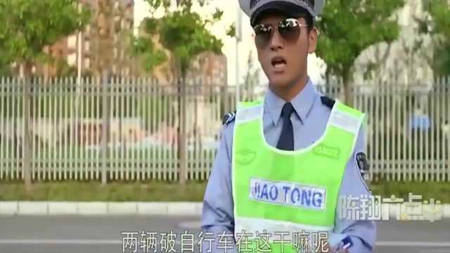 两个大老爷们在公路上大打出手,原来就因为这点芝麻小事