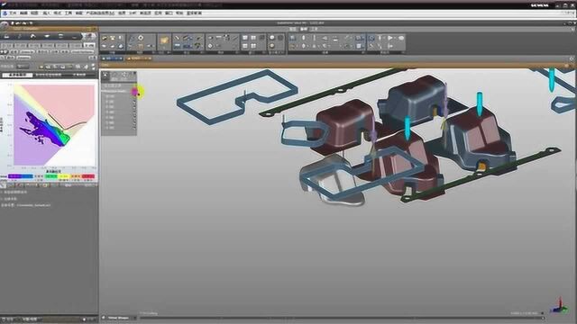 CAE模拟分析,产品工艺料带模拟分析.
