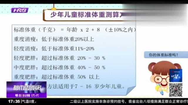 少年儿童标准体重测量方法来了!你家孩子体重是否达标?来看看