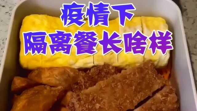 各国的隔离餐长啥样,快来看看中国的吧,中国做的才是最有食欲了!