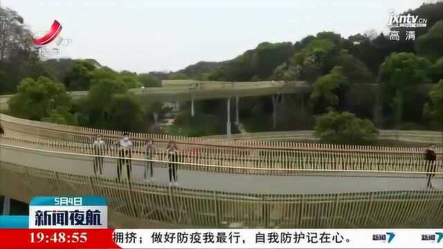 “五一”假期 湾里森林公园:城市步道带来独特体验