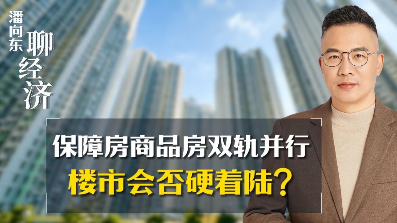 潘向东:保障房商品房双轨并行,楼市会否硬着陆?