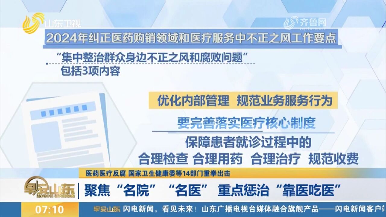 14部门重拳出击,聚焦“名院”、“名医”,坚决纠治行业乱象