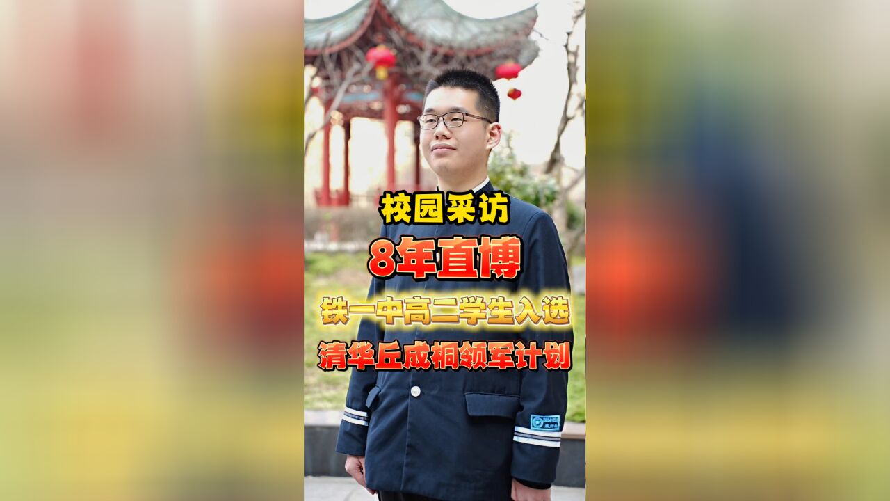 真学神!17岁高二拿到清华大学直博offer,25岁博士毕业!想为国家数学事业做贡献