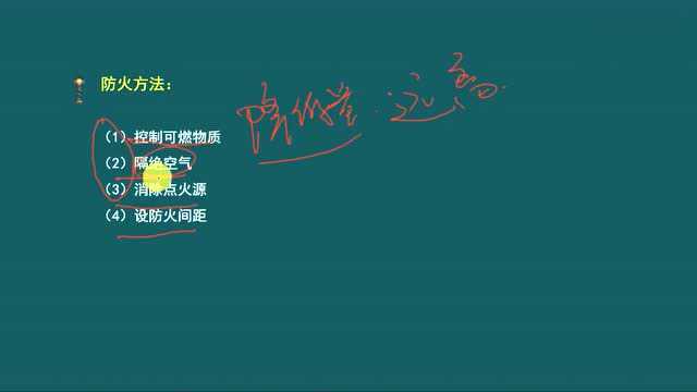 消防安全技术实务第一篇第一章1节