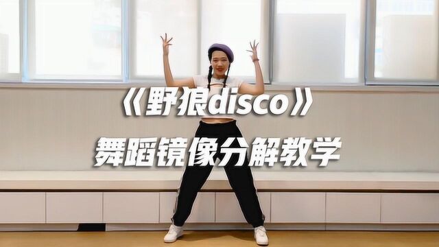 【网红舞蹈】火遍全网的《野狼disco》超简单跟着一起学!