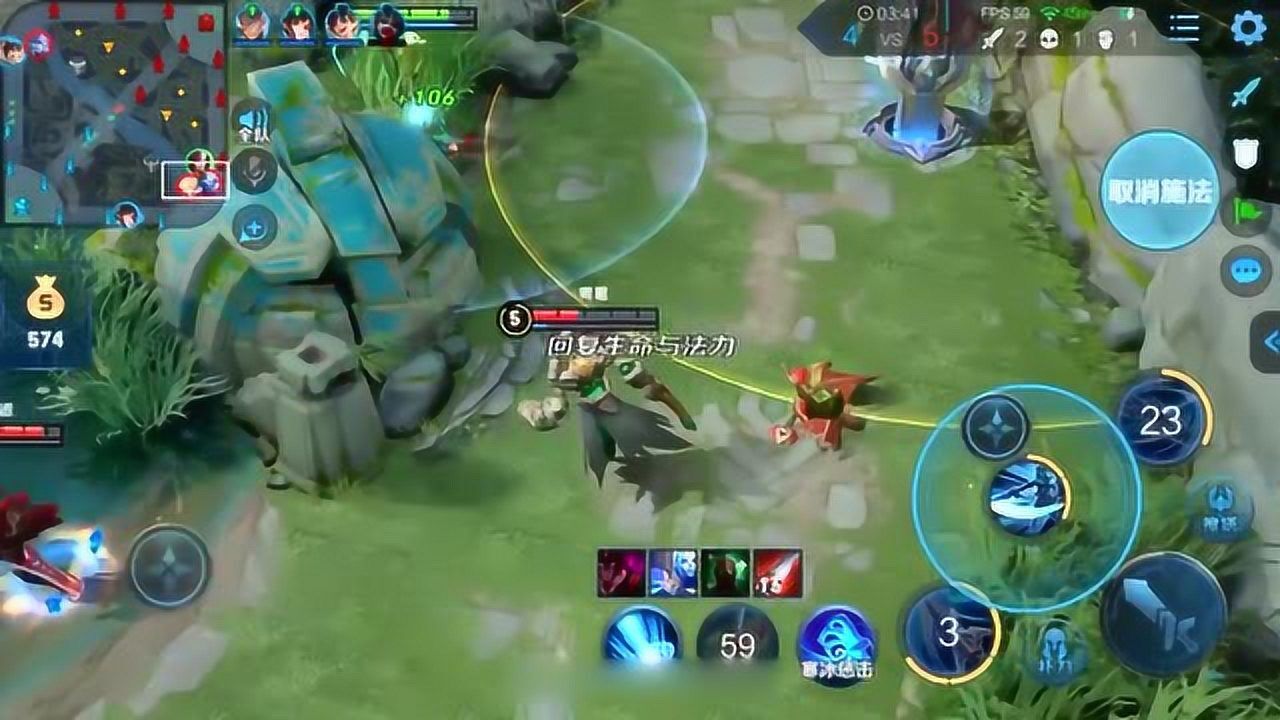 王者荣耀韩信韩跳跳不愧是峡谷跑的快的